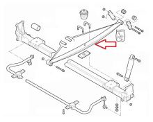 Leaf spring Fiat Ducato since 2006 rear