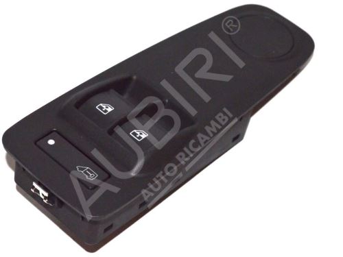 Electric window switch Fiat Ducato 2006-2011 left, black, without mirror control