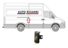 Sliding door roller guide stopper Iveco Daily 2000-2014 (1)