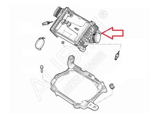 Intercooler Fiat Ducato since 2021 2.2D