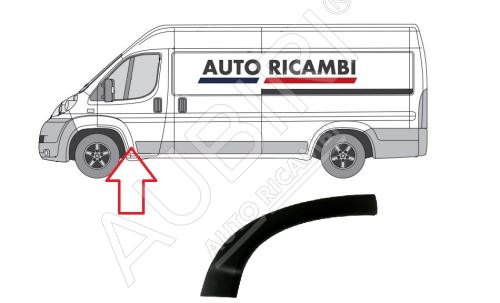 Protective trim Fiat Ducato since 2006 left, door trim