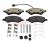Brake pads Fiat Ducato, Jumper, Boxer, Movano since 2023 front, with accessories