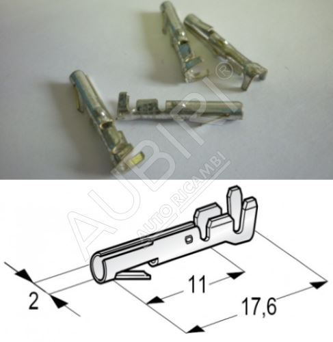 Pin of rear lamp connector Iveco Daily