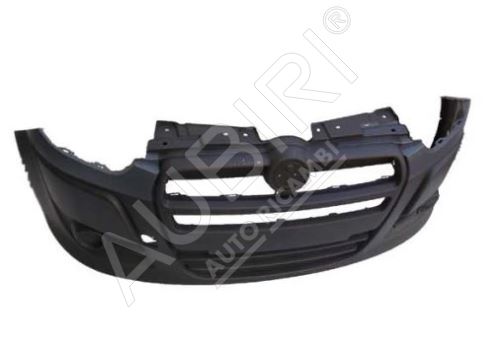 Front bumper Fiat Doblo 2010-2016 black, without fog lights