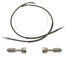 Handbrake cable Fiat Ducato 1994-2002 rear, 2806/2x865mm