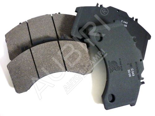 Brake pads Iveco EuroCargo up to 2001 100E-320E front