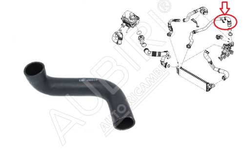 Charger Intake Hose Renault Master since 2010 2.3 dCi from turbocharger to intercooler