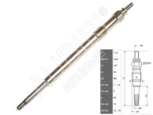 Glow plug Fiat Ducato 2006-2011 2.2D, Transit 2000-2016 2.0/2.2/2.4/3.2D