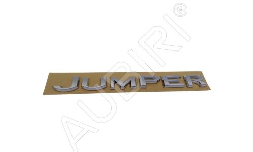 Emblem " JUMPER " Citroën Jumper 2006-2021 rear