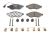Brake pads Fiat Ducato since 2006 front Q11-17L 2-sensors, with accessories