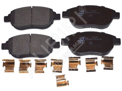 Brake pads Citroën Berlingo, Peugeot Partner 1998-2007 front, with accessories, ESP