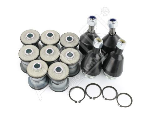 Repair Kit, front axle Iveco Daily since 2014 35S (pins, bushes, spacers)