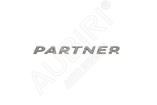 Emblem "Partner" Peugeot Partner Tepee 2008-2018 rear