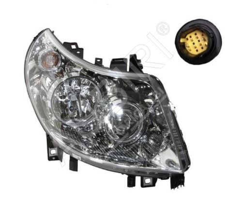 Headlight Fiat Ducato 2006-2011 right H7+H1