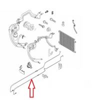 Air con pipe Renault Trafic, Vivaro 2001-2014 (1)