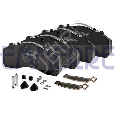 Brake pads Iveco EuroCargo, Iveco Stralis front/rear