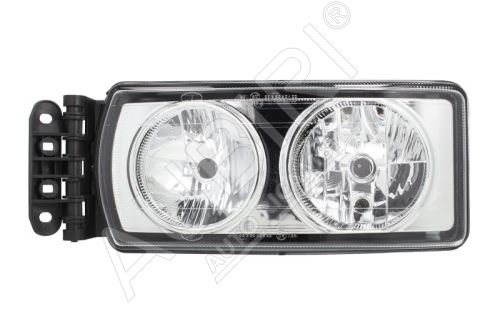 Headlight Iveco EuroCargo left front, H7+H7