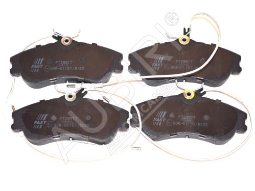 Brake pads Citroën Berlingo, Peugeot Partner 1996-2007 front, 4-sensors