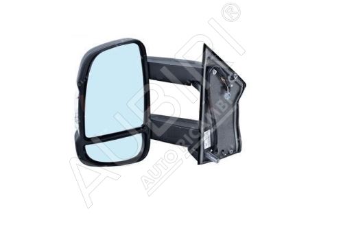 Rear View mirror Fiat Ducato 2006-2011 left long 190mm, electric, without sensor, 5W, 8-PI