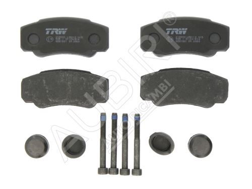 Brake pads Fiat Ducato 1994-2006 rear, with accessories