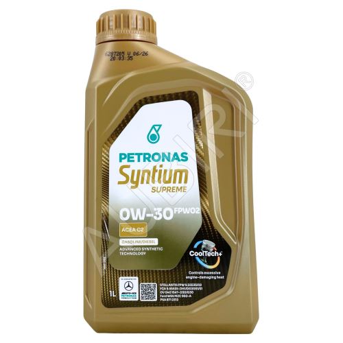 Engine oil Petronas Syntium Supreme FPW02 0W30 - 1L