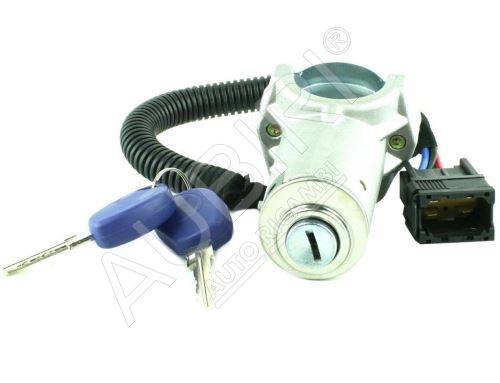 Ignition switch Iveco Daily 2006-2011 without immo., with ignition barrel and keys, 4-PIN