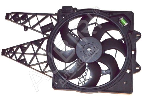 Radiator fan Fiat Doblo since 2010 without AC, 385mm