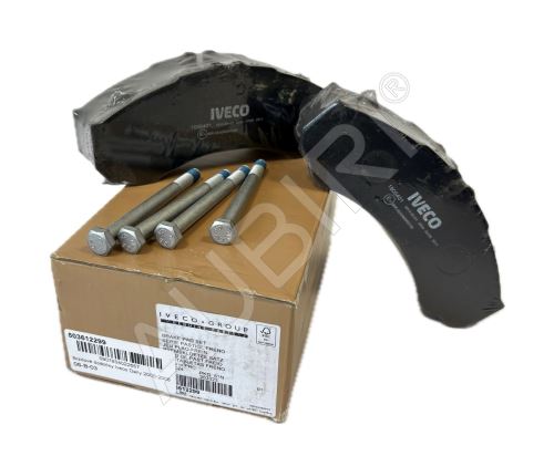 Brake pads Iveco Daily 2000-2006 35/50C front/rear, Daily 65C rear
