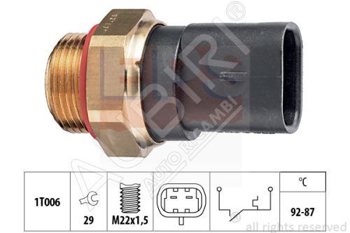 Fiat Ducato/Daily 94 coolant temperature sensor for cooling fan