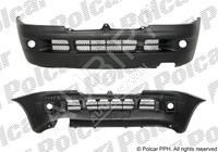 Bumper Fiat Ducato 244 front, black, for fog lights