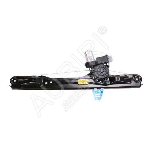 Window mechanism Fiat Doblo 2010 front, left, with motor