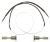 Handbrake cable Fiat Ducato 1994-2002 rear, amplified (camper), 3045/2x810mm
