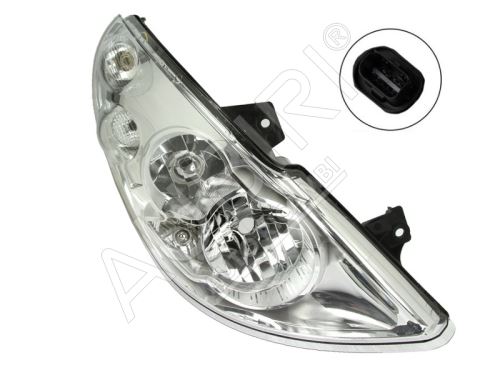 Headlight Renault Master since 2010 right H1+H7, 6-PIN