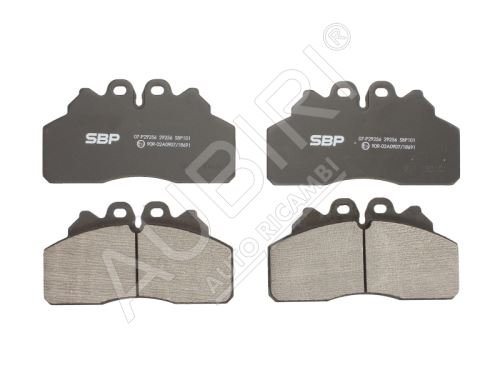 Brake pads Iveco EuroCargo 75/80/100E 2008 front/rear