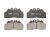 Brake pads Iveco EuroCargo 75/80/100E 2008 front/rear