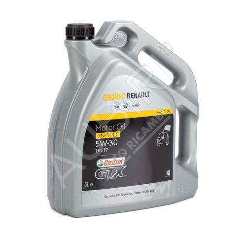 Motor oil CASTROL 5W30 GTX - RN17, 5L