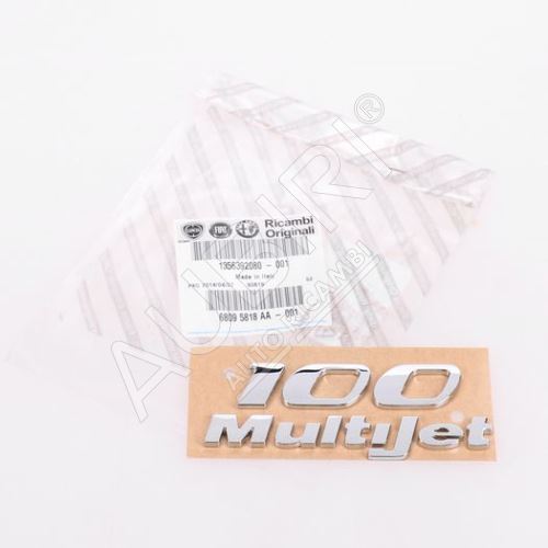 Emblem "100 Multijet" Fiat Ducato 250