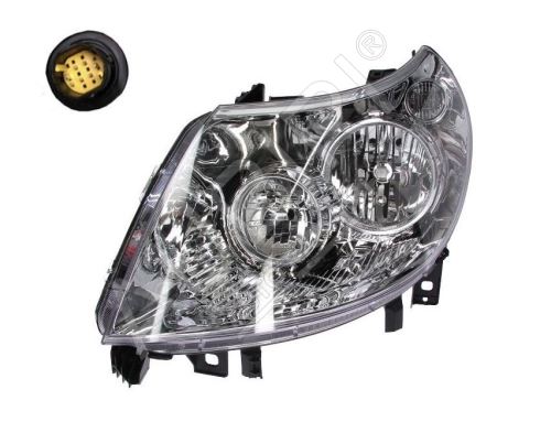 Headlight Fiat Ducato 2006-2011 left H7+H1