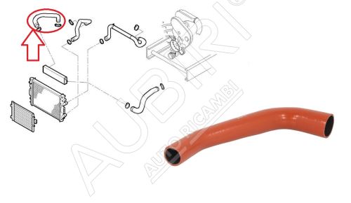 Charger Intake Hose Iveco Daily 2011-2016 3.0 from turbocharger to intercooler