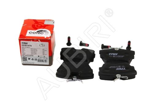 Brake pads Renault Trafic, Vivaro since 2001, Fiat Talento since 2016 rear