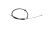Handbrake cable Iveco Daily 2000-2006 35S rear, 1320/960 mm