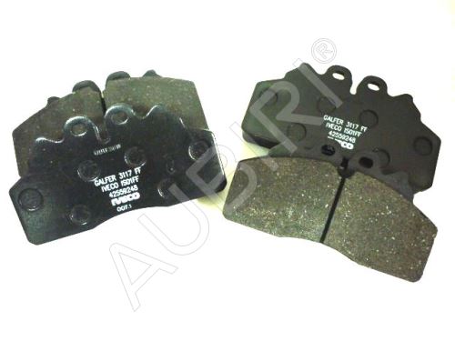 Brake pads Iveco EuroCargo 75/80/100E 2008 front/rear