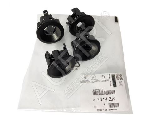 Set of rear parking sensor holders Citroën Berlingo since 2008 black, set of 4