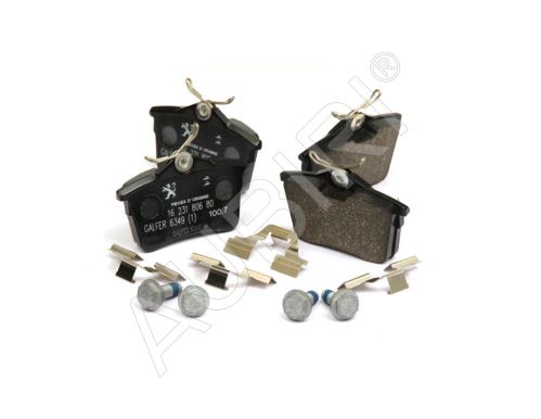 Brake pads Citroën Berlingo, Partner 2008-2018 rear, with accessories