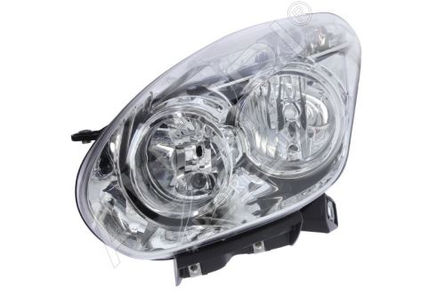 Headlight Fiat Doblo 2010-2016 left H7+H1, with motor