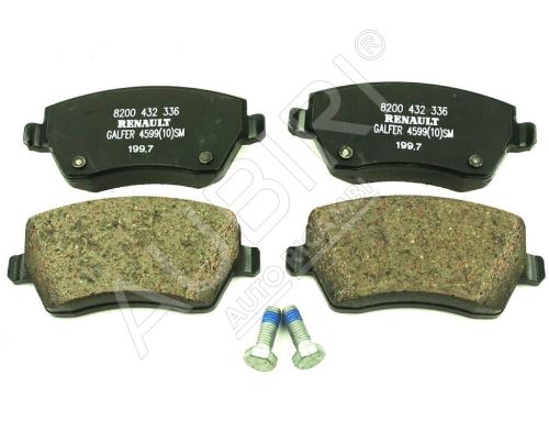 Brake pads Renault Kangoo since 2008 front, 14" wheels