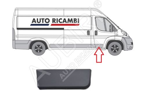 Protective trim Fiat Ducato since 2006 right, front door