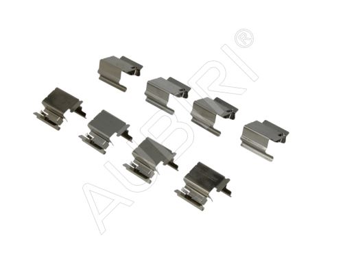 Repair kit Fiat Ducato since 2006 rear, brake pads pressure plates set 8pc