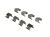 Repair kit Fiat Ducato since 2006 rear, brake pads pressure plates set 8pc