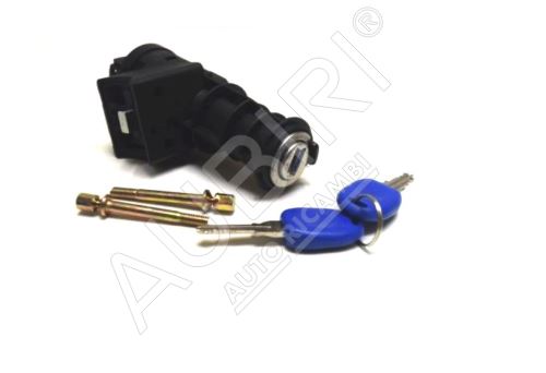 Ignition switch Fiat Doblo 2000-2010 with ignition barrel and keys, 7-PIN